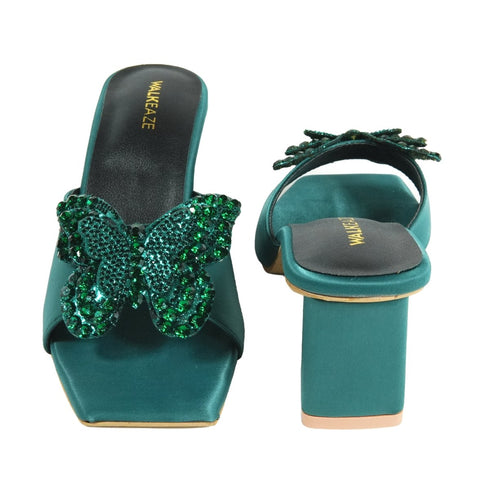 Women Formal Block Heel - 74945S - Block Heel - Walkeaze